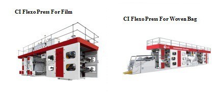 Six Color PE Thin Film Flexographic Printing Machinery (CH886)