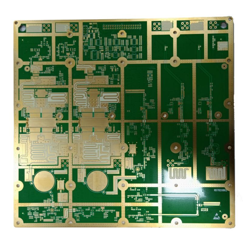 Double-Sided Fr4 PCB Gold-Fingered Electronics Double-Sided Fr4 PCB