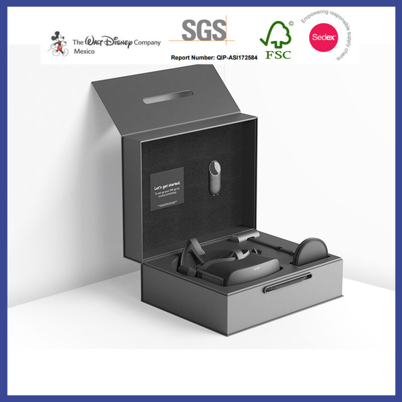 Cardboard Paper Heardphone Packaging Box Earphone Packaging Box Electronics Packaging