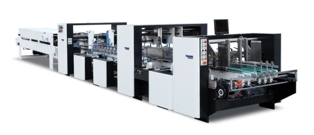 Automatic Folder Gluer Machine Manufacturer in Bangalore (GK-1200AC) Series