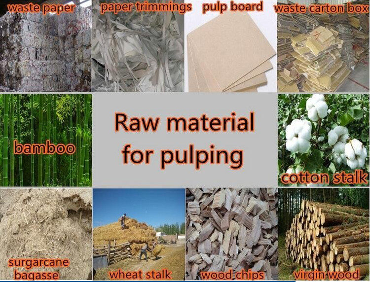 Kraft Corrugated Paper Carton Box Package Paper Making Machine, Waste Paper and Wheat Straw as The Raw Material