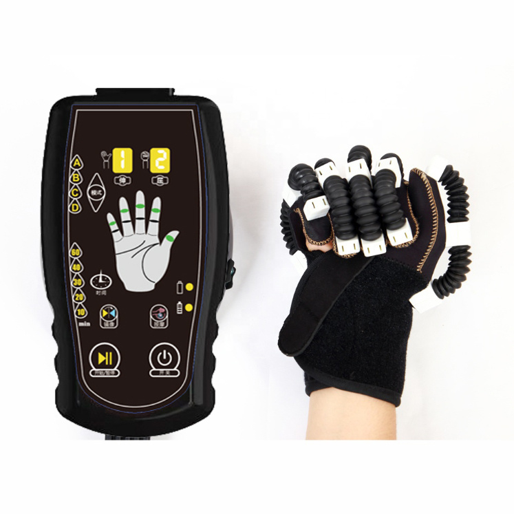 Stroke Hemiplegia Electric Hot Fingers Recovery Flexion Correction Support Training Instrument