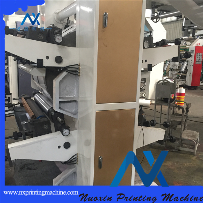 Central Drum Flexo Press Plastic Printing Machine