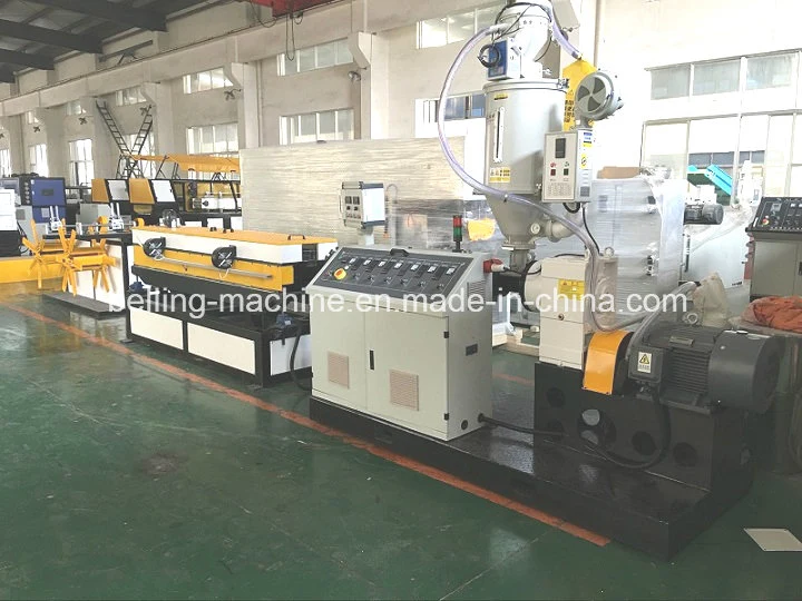 Plastic PVC PP PE Single Wall Corrugated Pipe Production Line/Extrusion Line