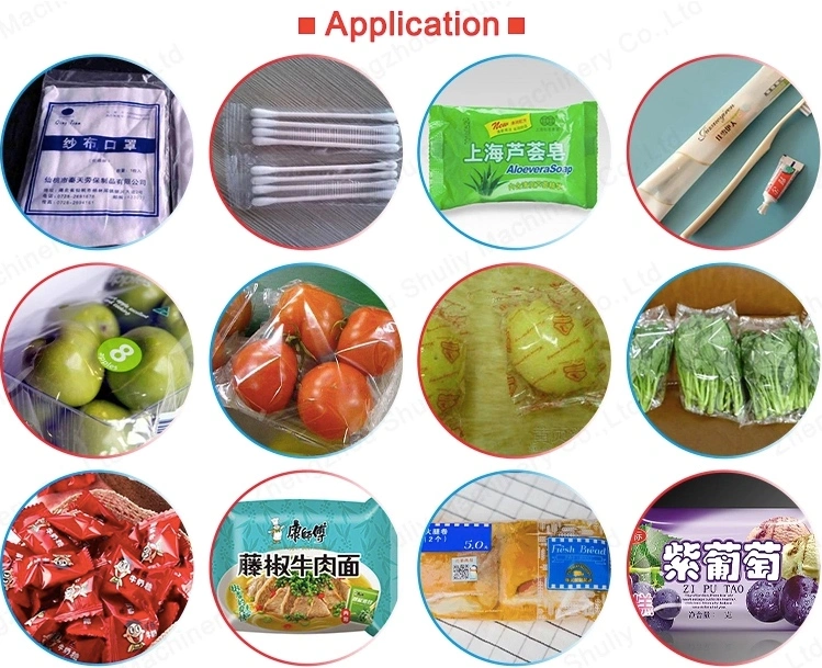 Food/Mask/Noodles/Candy/Tissues Horizontal Down-Paper Automatic Packaging Machine Pillow Packaging Machinery