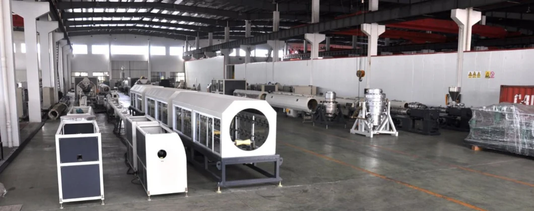 PE400 Double Wall Corrugated Pipe Extrusion Line Production Line