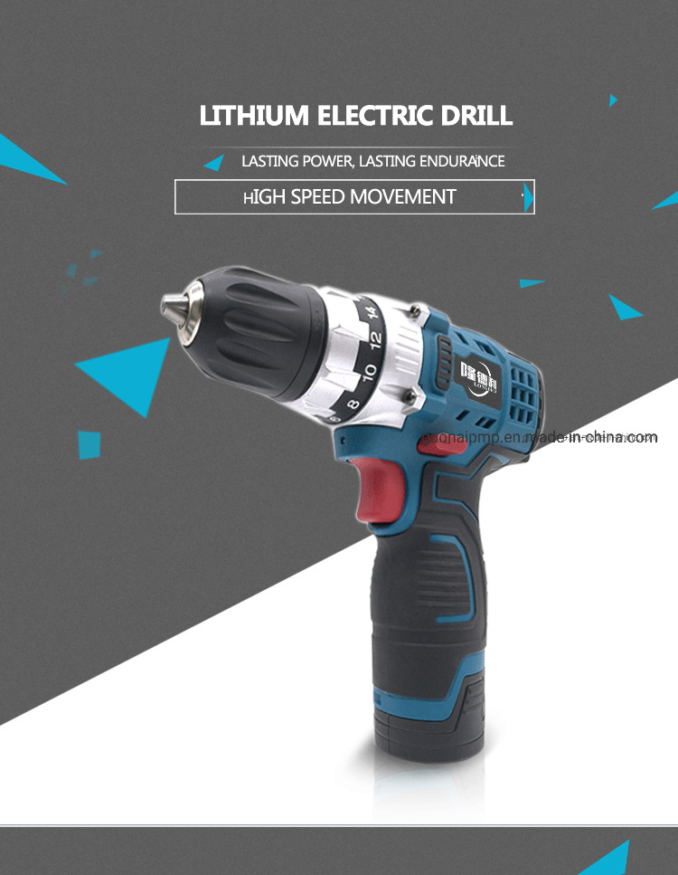 25V Durable Brushless Power Tools Electric Cordless Impact Drill