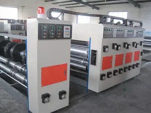 Corrugated Carton Box Flexo Slotting and Die Cutting Printing machine