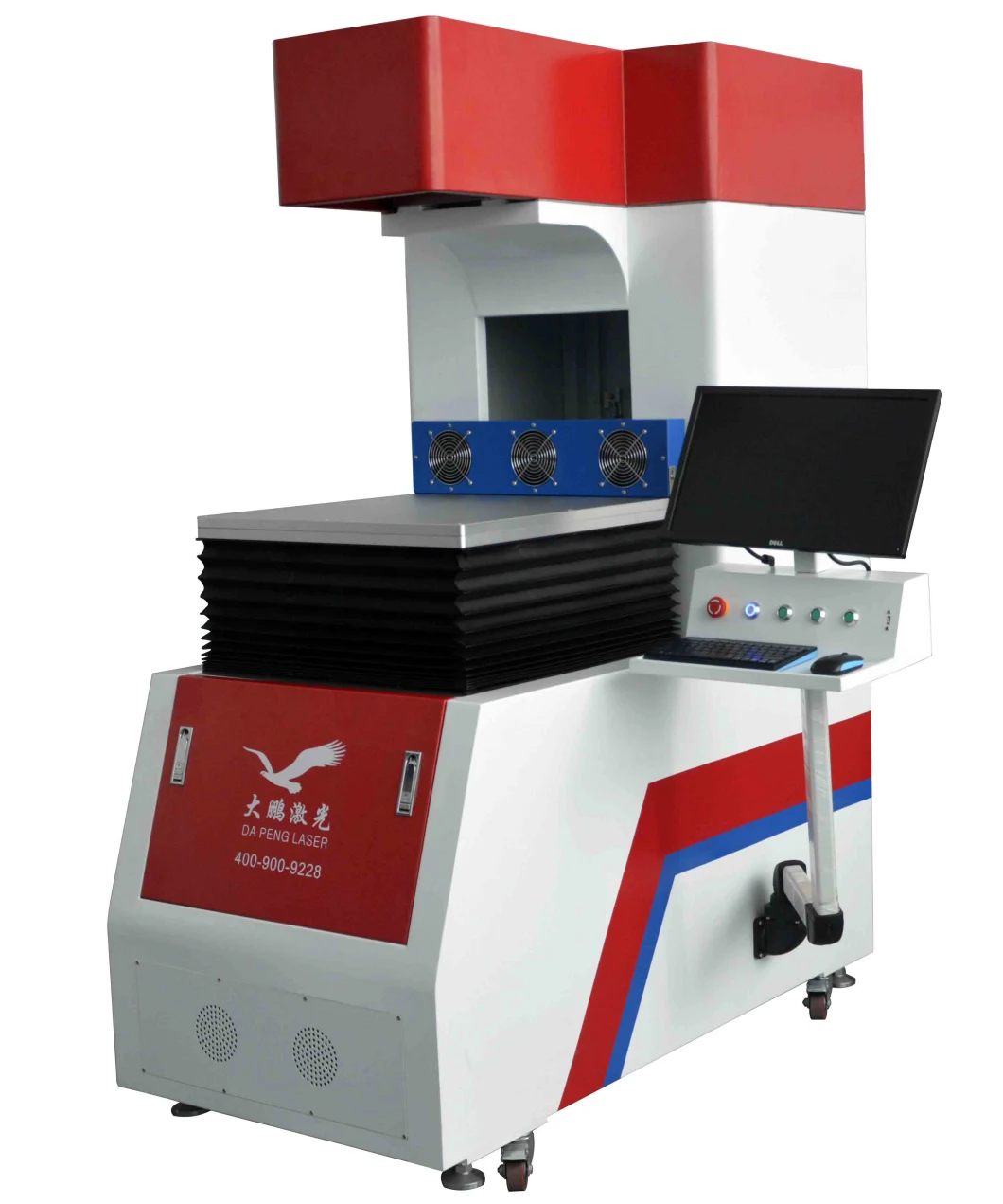 Automatic Multi Stations  Laser  Marking  Machine  with Rotary