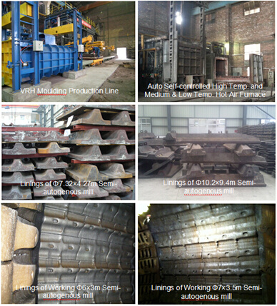 Various Wear-Resistant Mill Liner, Mill Liner for Ball Mill, Cement Mill, Rod Mill, AG Mill, Sag Mill