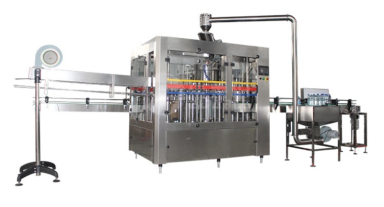 Automatic Carbonated Drinks Making Machinery Soda Water Bottle Filling Machinery