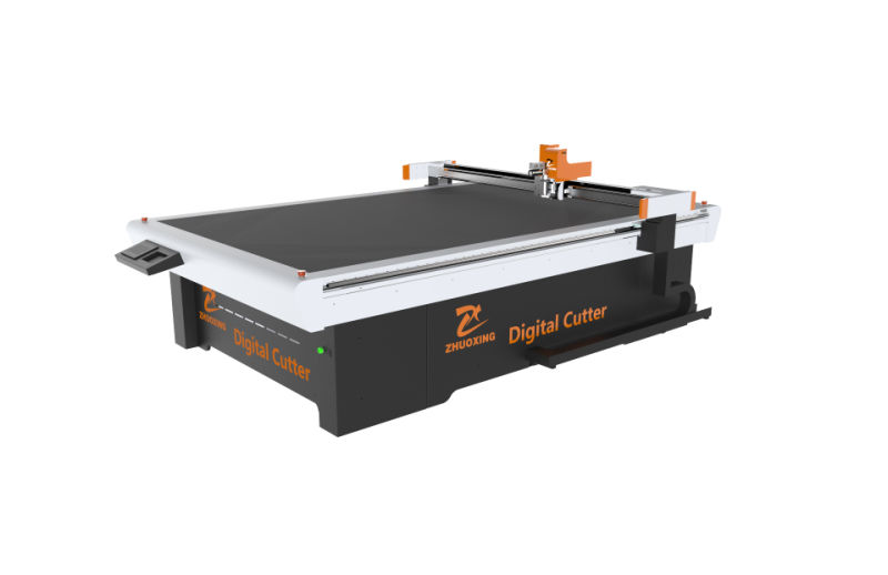 Oscillating Knife CNC Cardboard Carton Paper Board Flatbed Cutter Machine