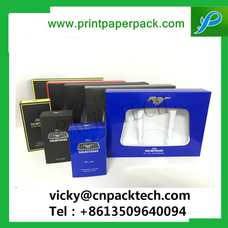 Customized Luxury Fullset PVC Window Packaging Jewelry Box Gift Electrionic Products Packaging Cardboard Box