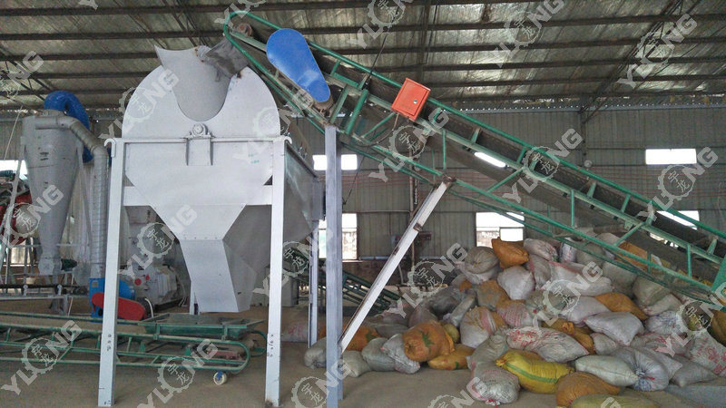 132kw Rice Bran Pellets Press Machine From China Yulong