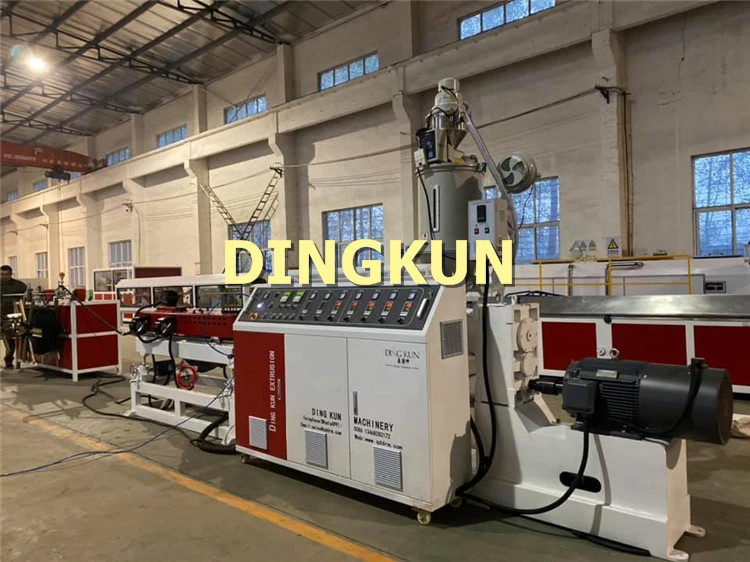 High Speed Plastic Corrugated Pipe Making Machine / PE PP PVC Single Wall Corrugated Pipe Machine