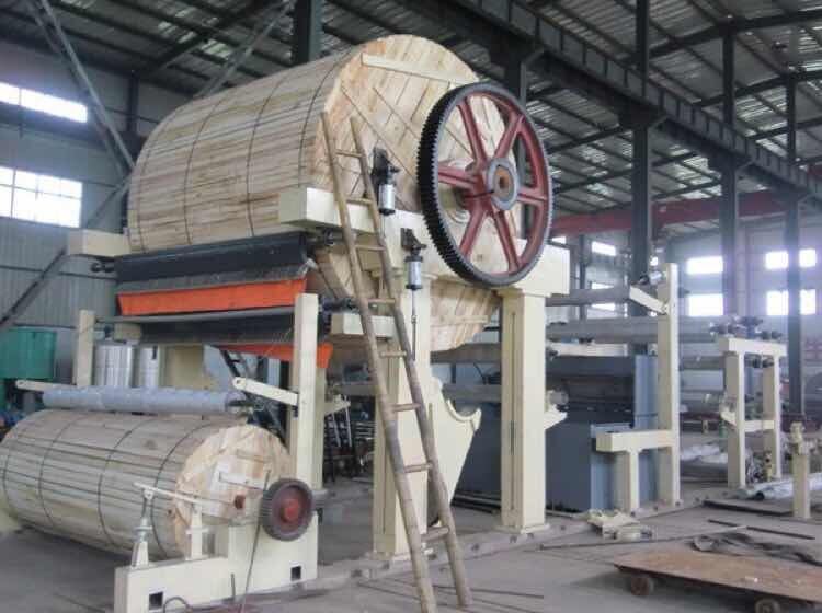 Waste Paper Recycler Toilet Paper Making Machine Paperboard Machine