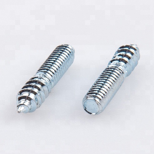 Stainless Steel 1/4-20 Double Head Wood Screw Furniture Screw