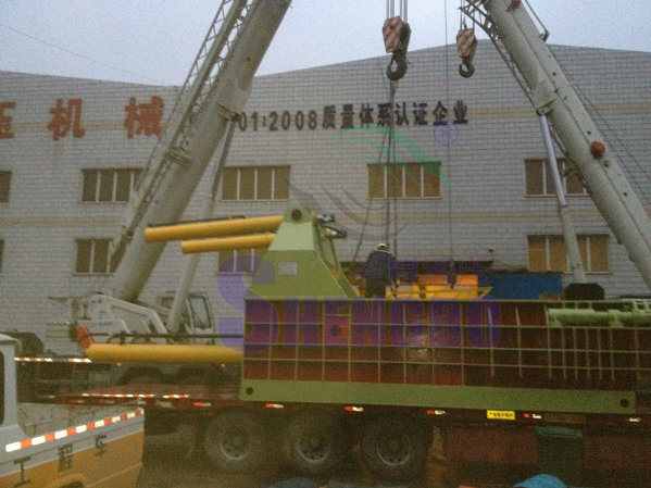 Waste Metal Steel Recycling Baler Machine