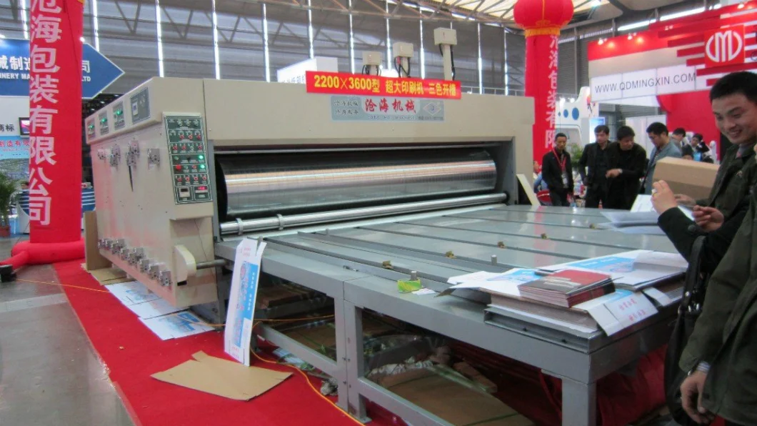 Semi Automatic Flexo Cardboard Printing Slotting Machine