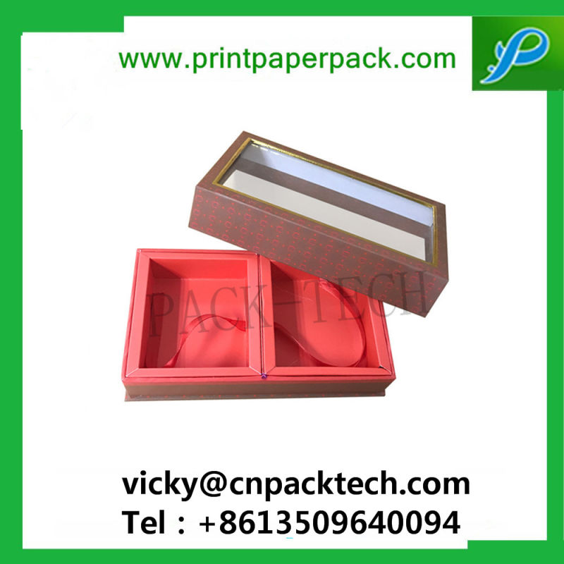 Customized Luxury Fullset PVC Window Packaging Jewelry Box Gift Electrionic Products Packaging Cardboard Box