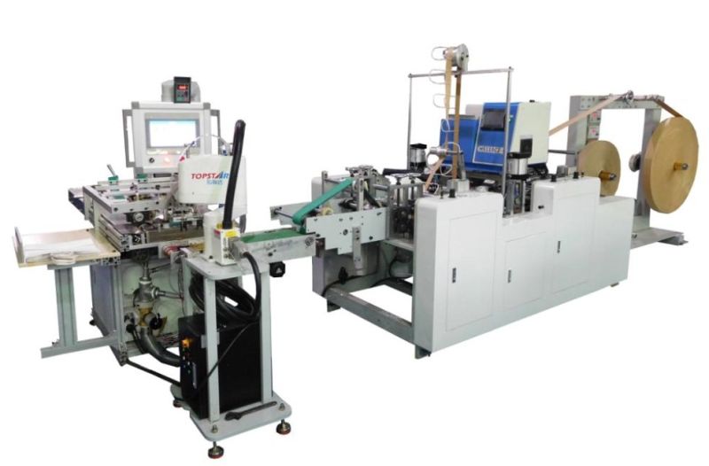 Automatic Paper Handle Gluing Machine for Shopping Machine