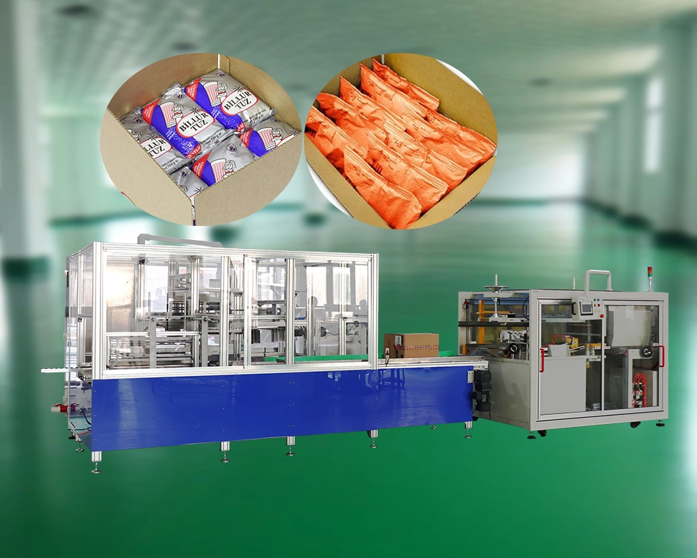 Automatic Carton Filling Packing Packaging Machine Case Box Packer Pack Equipment