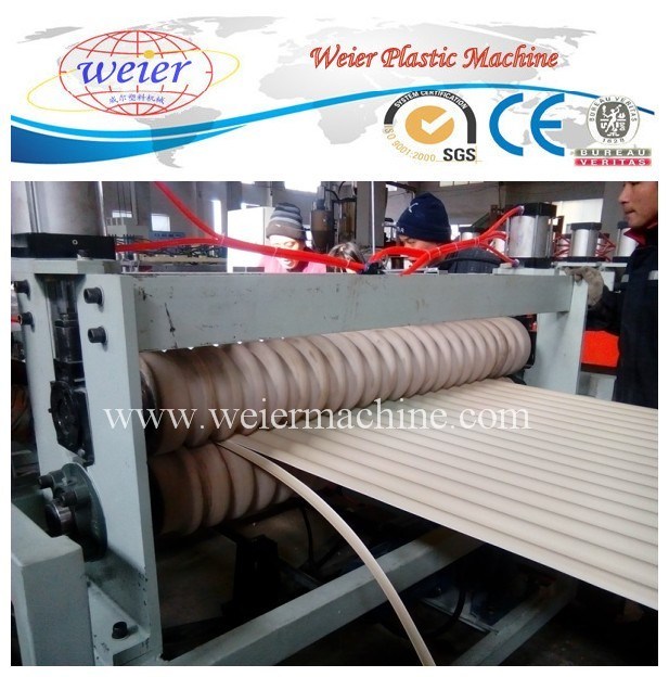 PVC Corrugated Roof Board Production Line