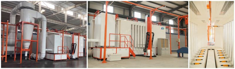 Feed Management Center Automatic Powder Coating Sieving Machine Line for Fast Color Change