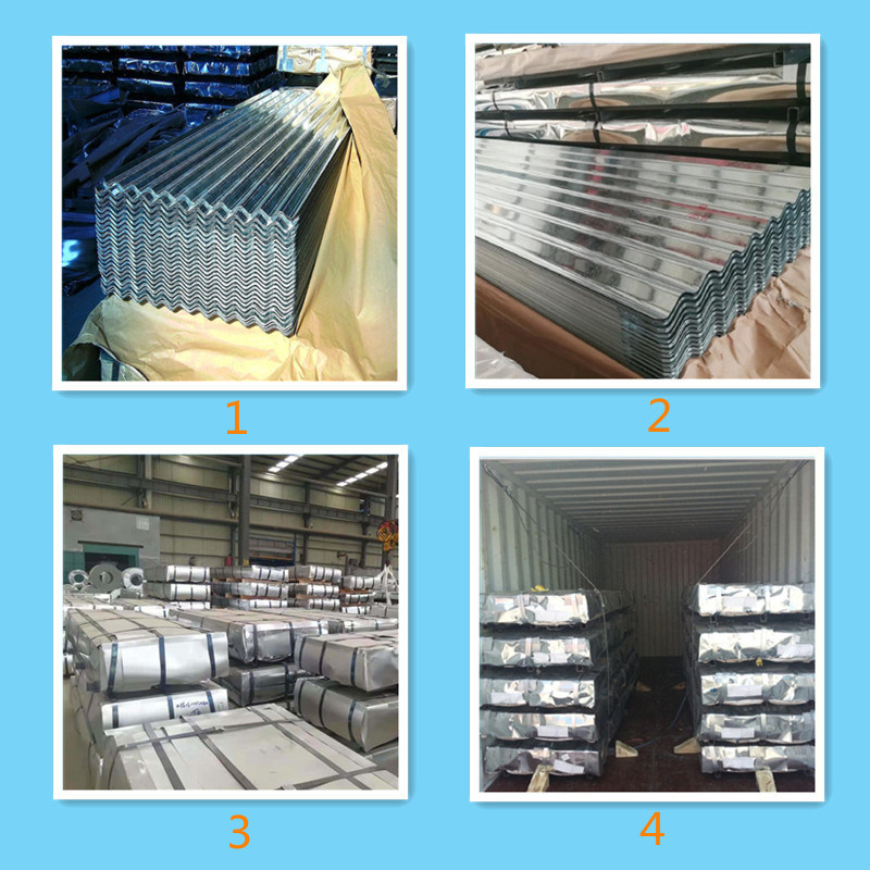 Color Corrugated Steel Plate Hot Dipped Galvanized Corrugated Steel Sheet