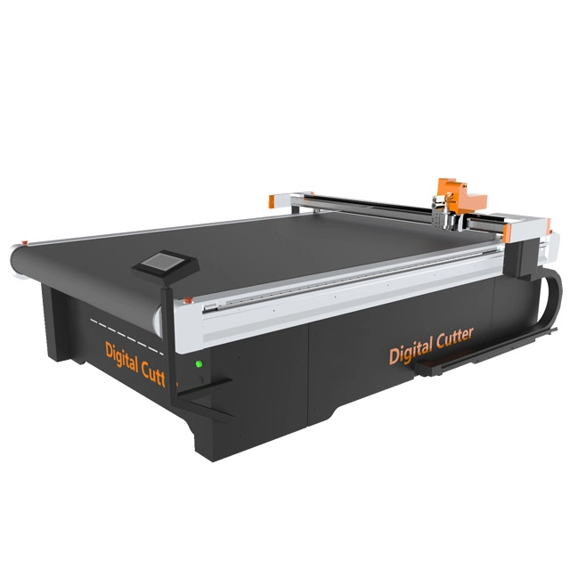 Zhuoxing Digital Cutter and CNC Knife Cutting Machine for Apparel Clothing T-Shirt with Rotary Knife