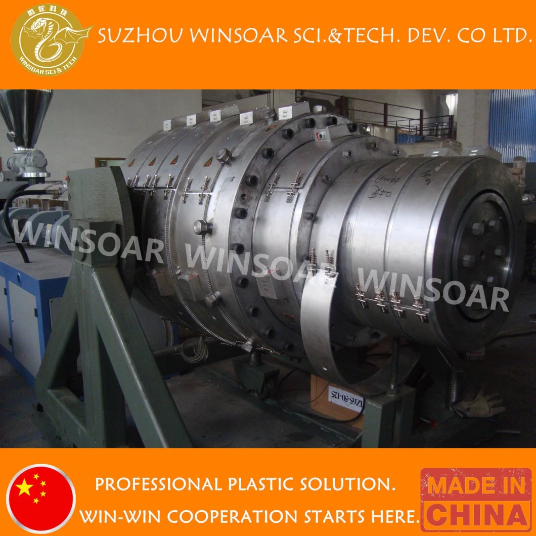 Plastic PVC Spiral Corrugated Pipe Tube Hose Production Making Equipment
