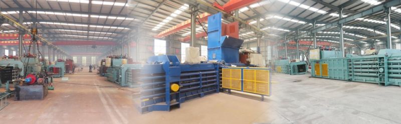 Waste paper packing machine for recovery