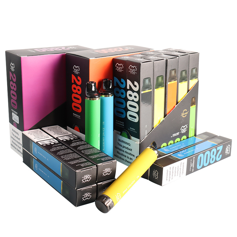 2800 Puff Health Care Supplement Disposable Vape Pan 2800 Puffs 32 Flavors Factory Price E-Cig