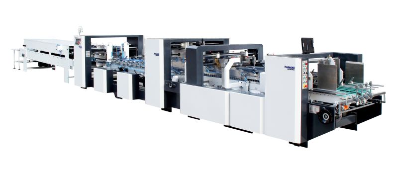 China Latest Flexo Folder Gluer with Best Price High Speed