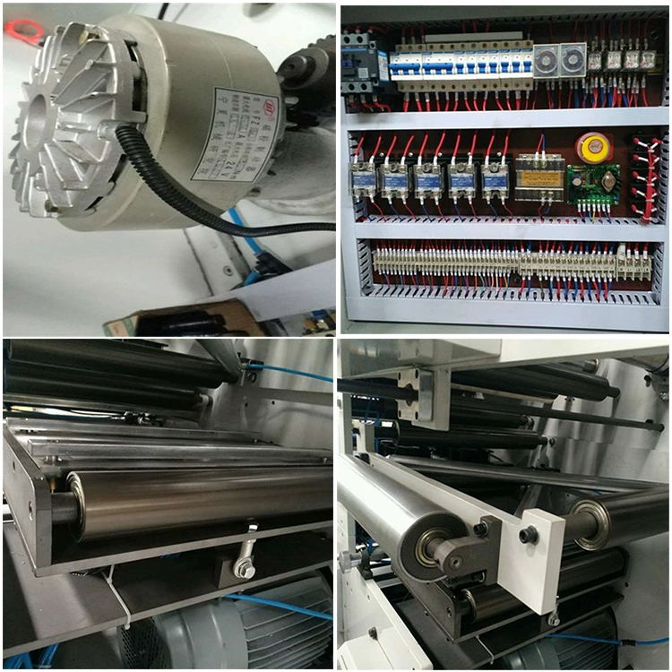 High Standard Promotional Multicolor Corrugated Paper Cup Flexo Printing Machine with Laminating-Cold Stamping