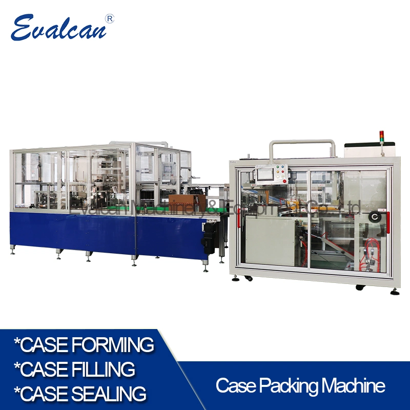 Automatic Case Box Erector Carton Erecting Machine Forming Filling and Sealing Packaging Machinery