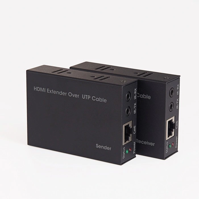 Over Single Cat5e Support EDID+Bi-Direction IR/60m HDMI Extender