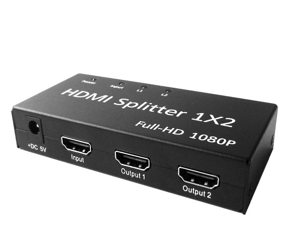 1X2 HDMI Splitter (1080P, 3D)