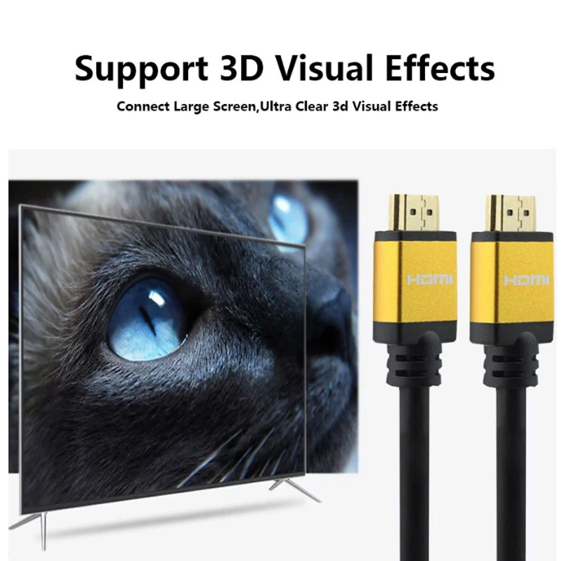 High Speed HDMI Cable HDMI to HDMI 2.0 4K 1080P 3D for HDTV Splitter Switcher 0.3m 1m 1.5m 2m 3m 5m 7.5m 10m