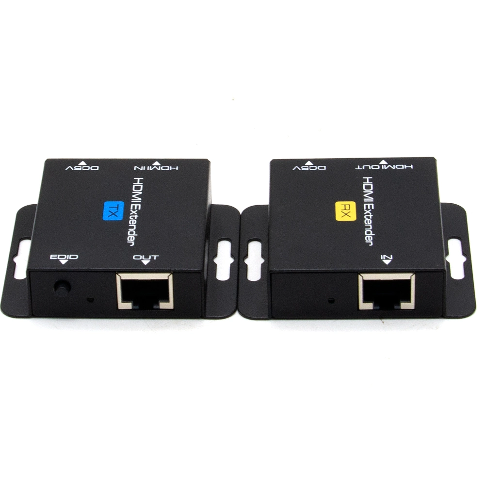 60m HDMI Extender, HDMI Extender by Single Cat5e/6 Cable with Poc, EDID