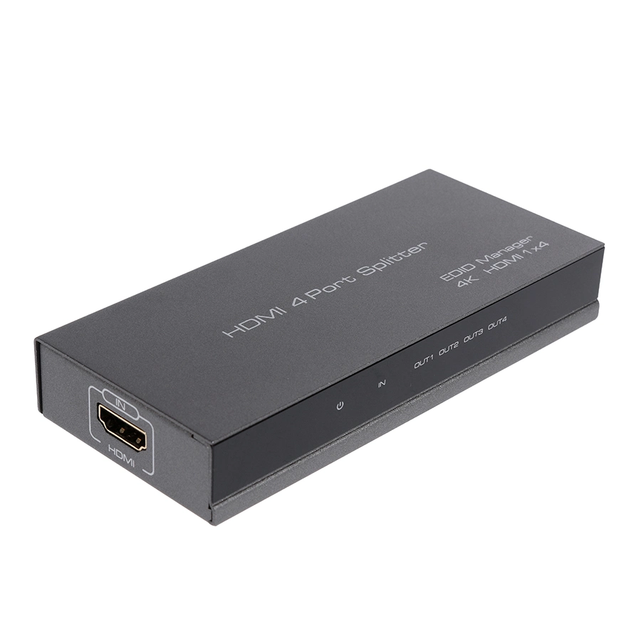 4K 1X4 HDMI Splitter with EDID Support 3D