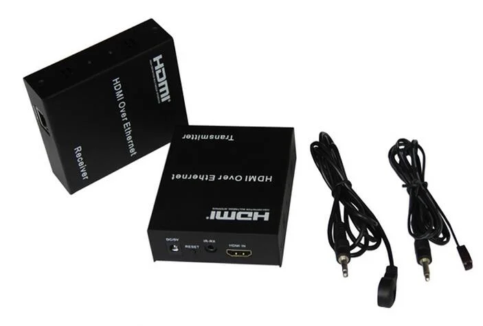 120m HDMI Extender Over TCP/IP with IR Remote Control