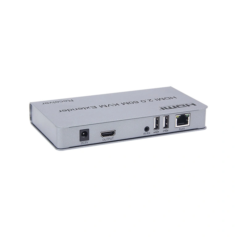 4K 60m HDMI 2.0 Kvm Extender with Local Loop out and Audio Output
