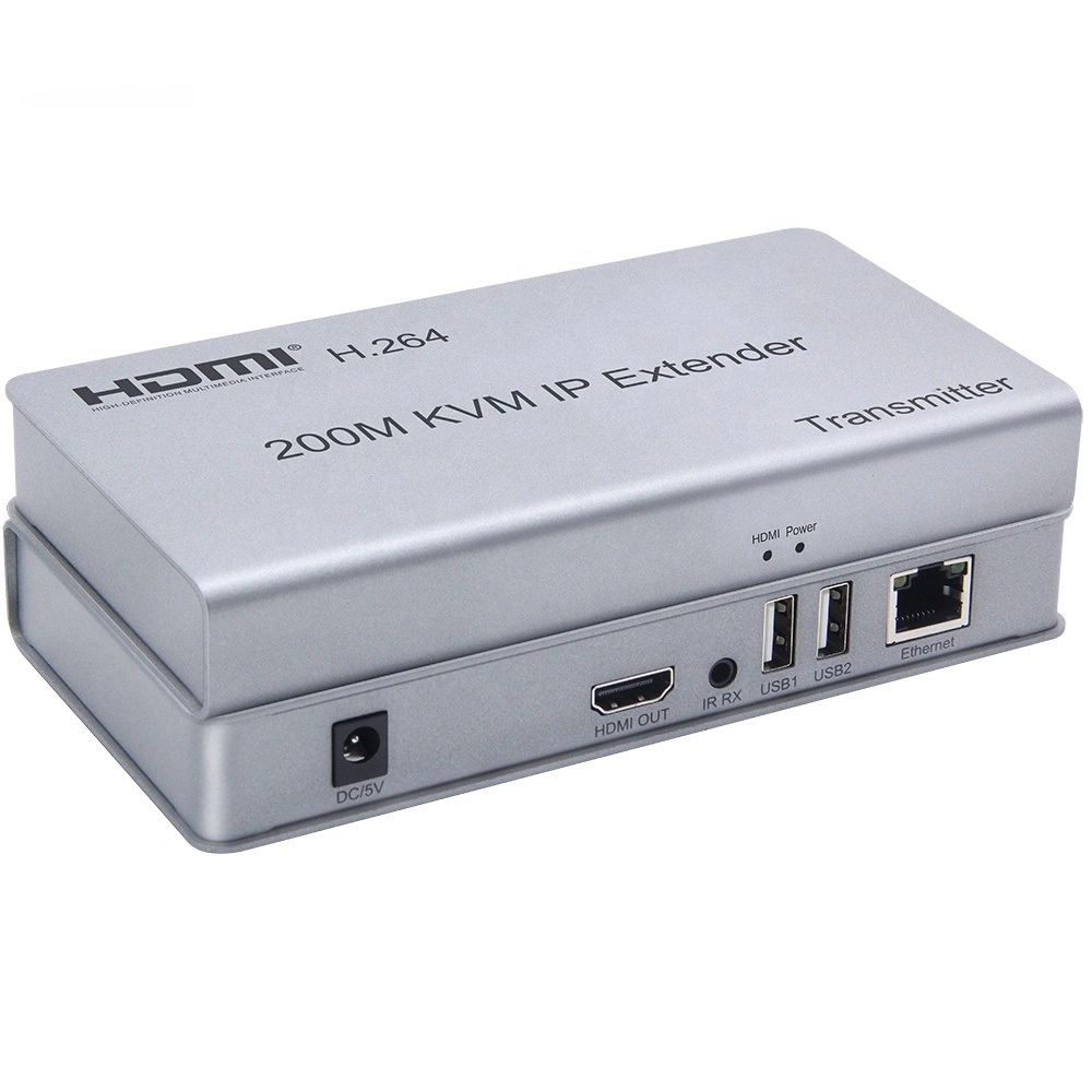 200m HDMI USB Kvm Extender with IR