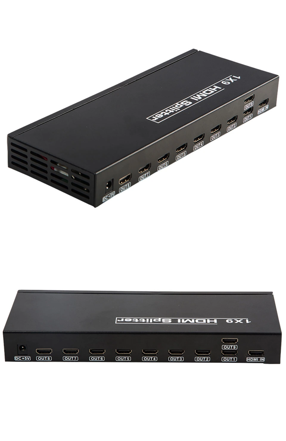 4K HDMI Splitter 1X9 HDMI 1 Input 9 Output for Video Wall