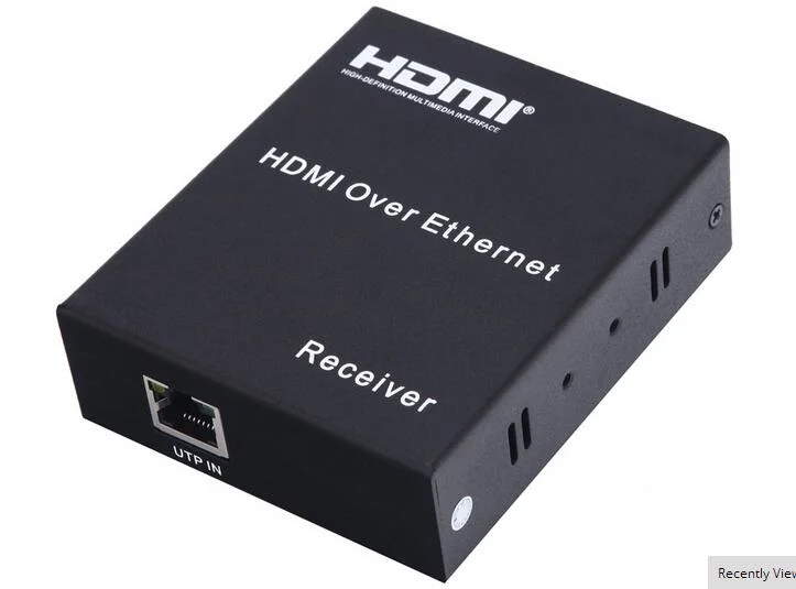 120m HDMI Extender Over TCP/IP with IR Remote Control