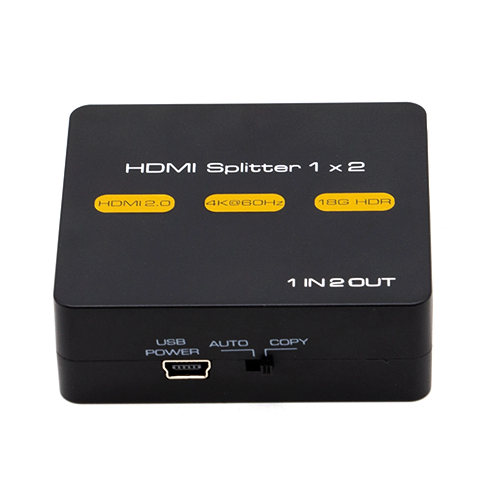 4K 1X2 HDMI 2.0 Splitter