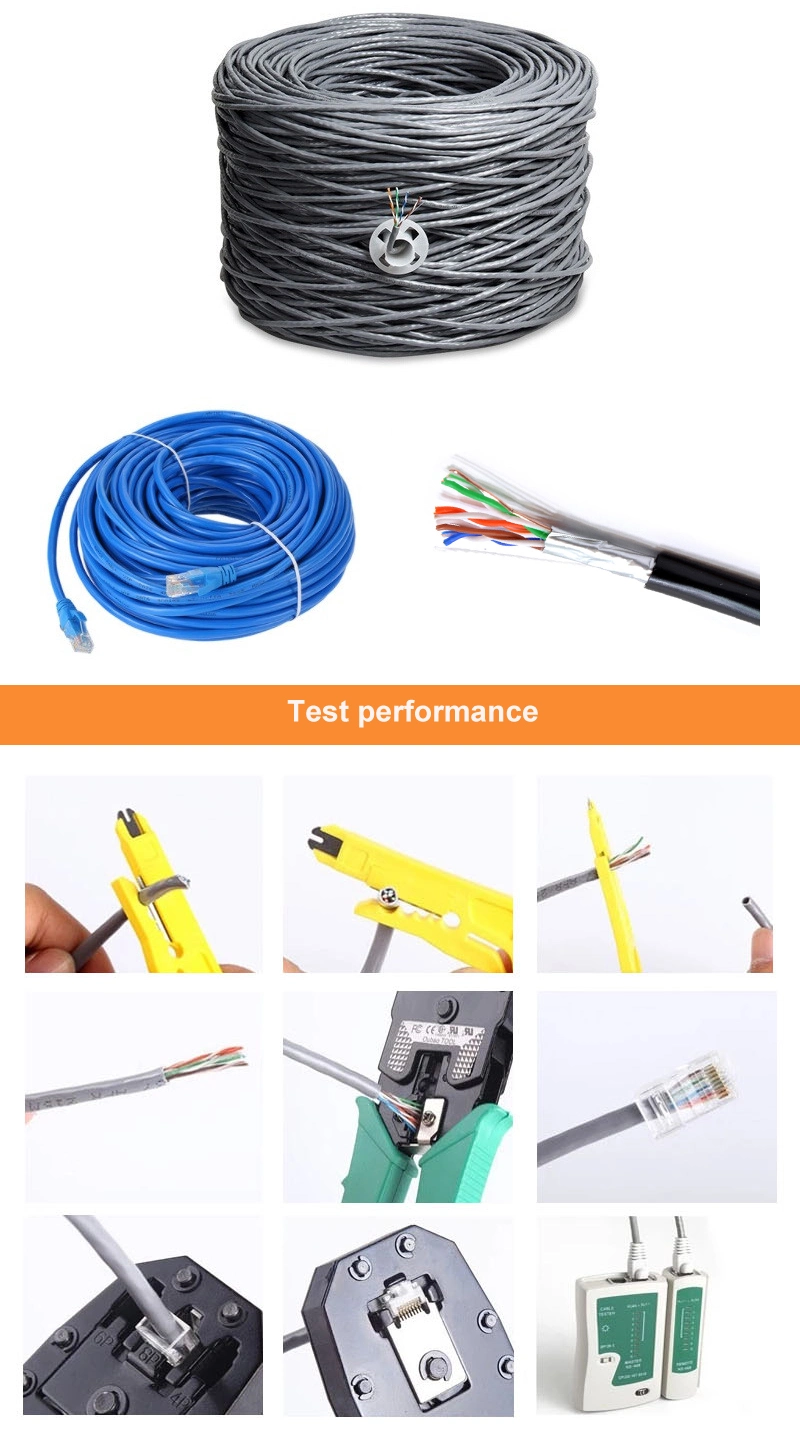 Patch Cord Computer Cable SFTP/FTP Cat5e Outdoor HDMI Network Data Cable