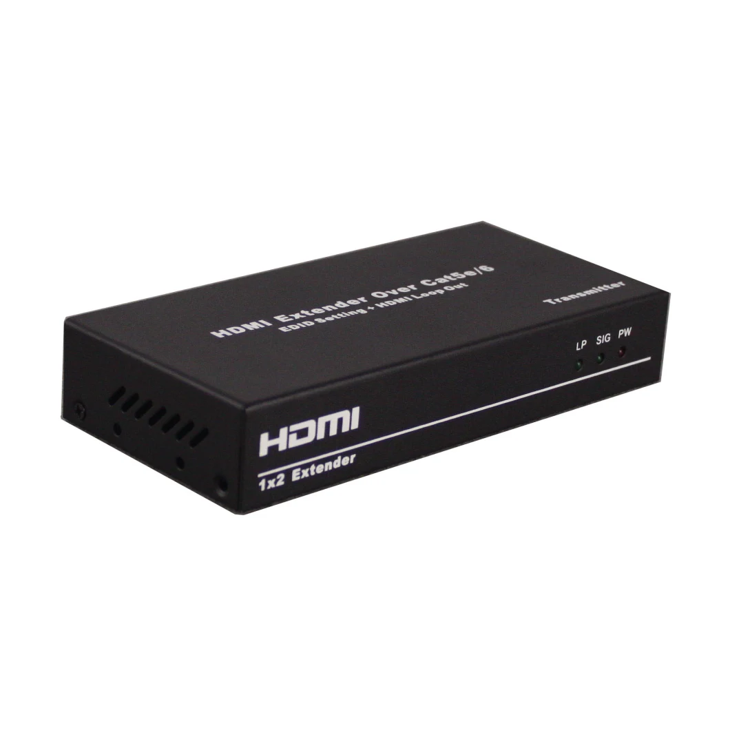 1X2 HDMI Extender 60m by Single Cat5e/6 Cable
