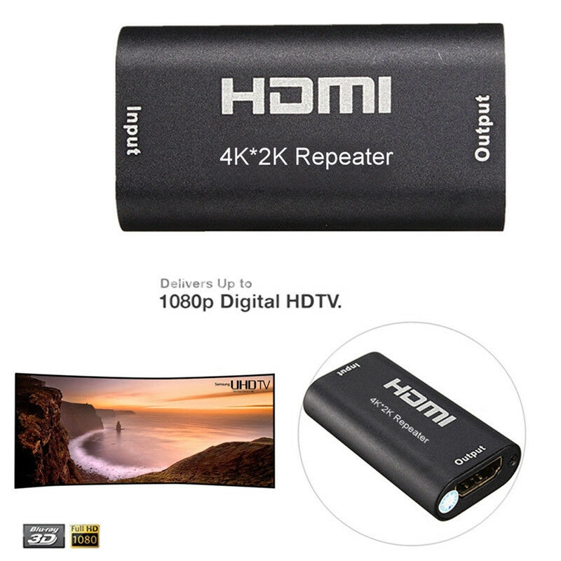 4K 2K 3D HDMI Cable Signal Repeater Extender HDMI Amplifier Booster
